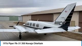 1976 Piper Pa-31 350 Navajo Chieftain 17004