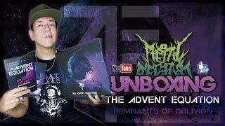 🔥THE ADVENT EQUATION - Remnants Of Oblivion CD - VYNIL | MEGA UNBOXING🔥