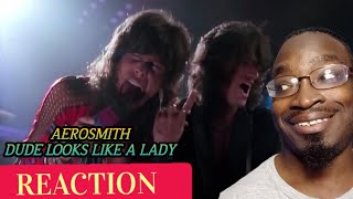 Aerosmith- Dude( Looks Like A Lady )- Official Music Video- Reaction!!