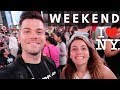 Our first weekend in New York vlog - Joel and Lia 🇺🇸