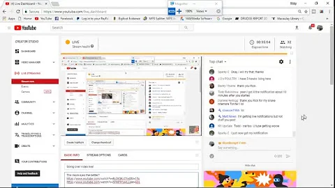 Going over video live!