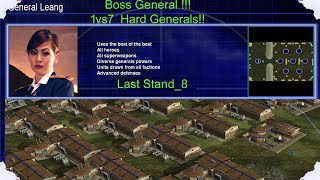 Boss General 1 vs 7 Hard Generals. (Last Stand_8)