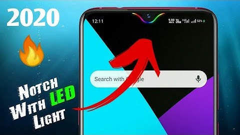 How To Enable Notification LED Light Camera Or Around Notch - For Any Android Device | Without Root