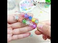 Star Transparent Acrylic Beads Earrings #starvibes #beadedearrings #earrings #diyearrings #shorts