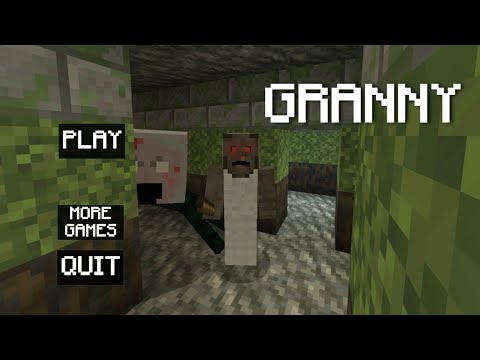 Granny 1.8: Granny Sewer Escape Minecraft Gameplay