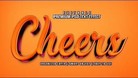 Hot to Create AMAZING 3D Text Effect in Adobe Photoshop