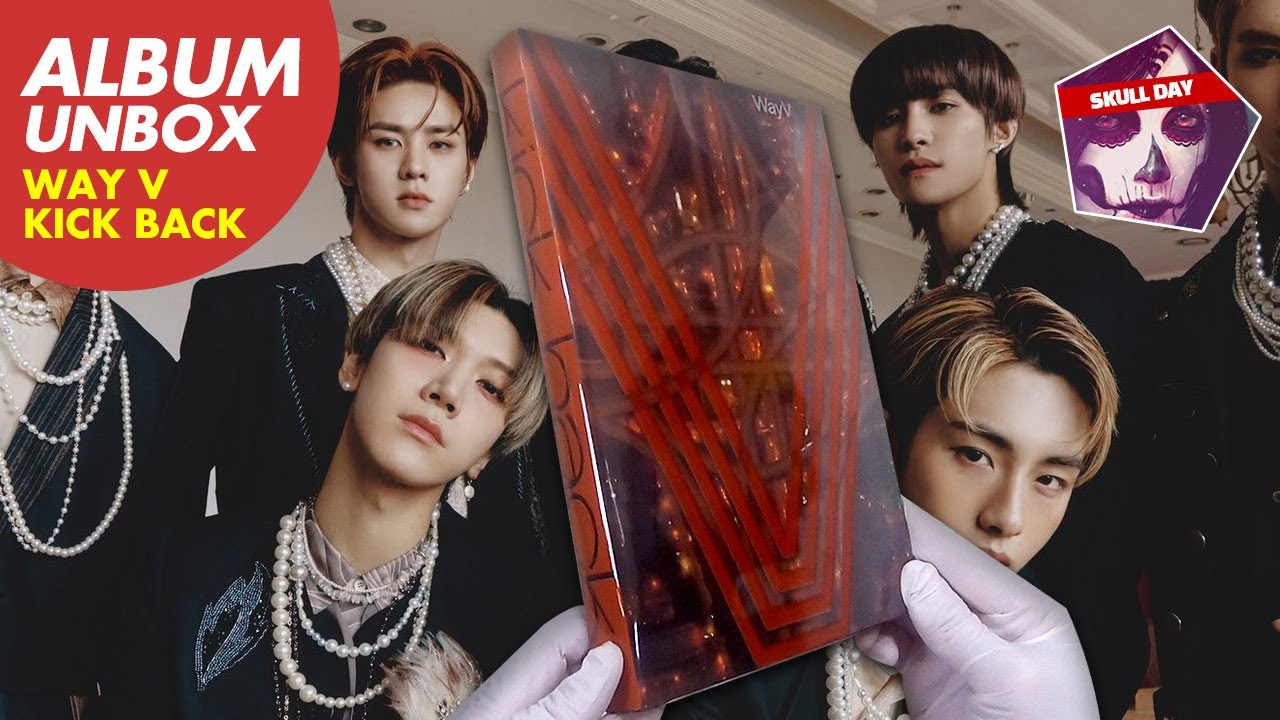 ⭐️UNBOXING Way V KICK BACK(Hitchhiker ver)⭐️3rd Mini Album Reaction