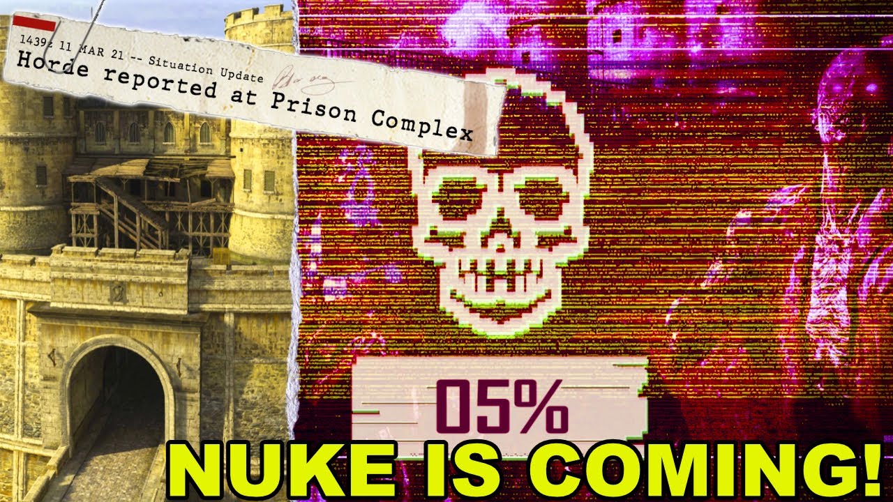 WARZONE NUKE EVENT! ZOMBIES TAKING OVER VERDANSK! Black Ops Cold War.