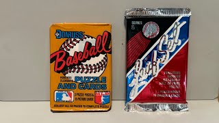 Black Gold and Puzzle Pieces!! #donrussbaseball #leafbaseball #sportscards @RandRcollectibles