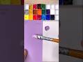 Gray Purple Color Match Challenge #shorts #colormixing #colormatch #purple #white #violet