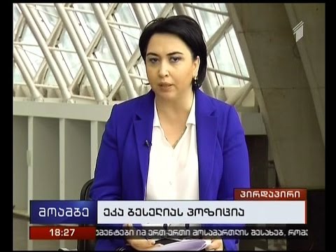 სადავო კანონი „საკონსტიტუციო სასამართლოს შესახებ“ - ეკა ბესელიამ უპასუხა „მოამბის“ კითხვებს