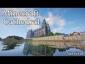 Minecraft survival cathedral  cinematic reveal