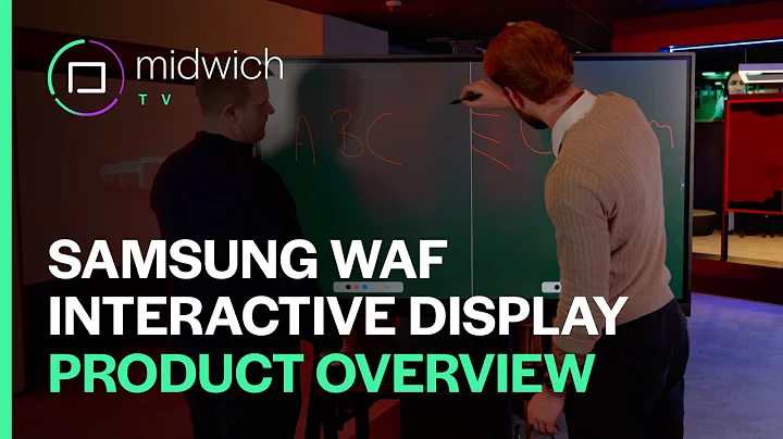Samsung's AI-Powered WAF Interactive Panel | Full Product Overview & Demo