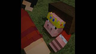 Technoblare ambushed! Luffy Goes INSANE with rage #minecraft #99nightintheforest #technoblade