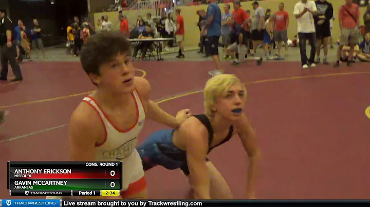JR 145 Anthony Erickson Missouri Vs Gavin McCartne...