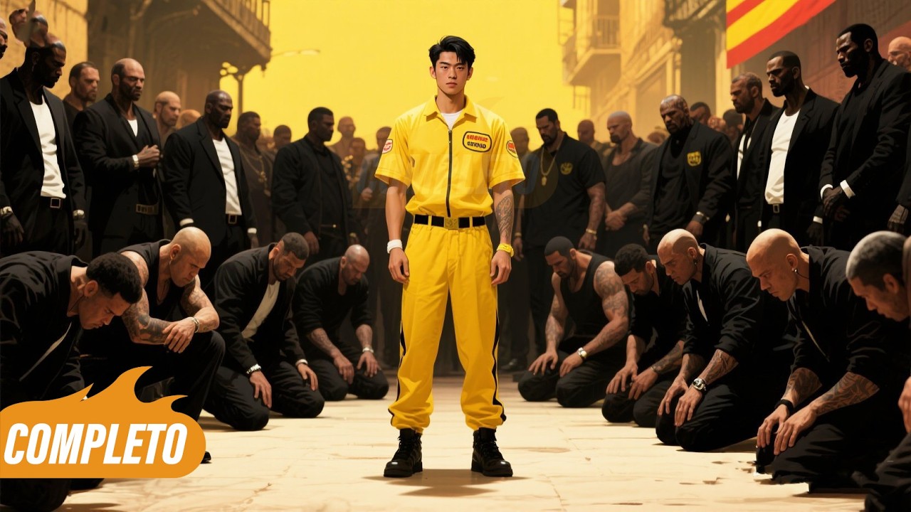 Un repartidor entra en pelea mafiosa, ¡y con un gesto domina a todos!