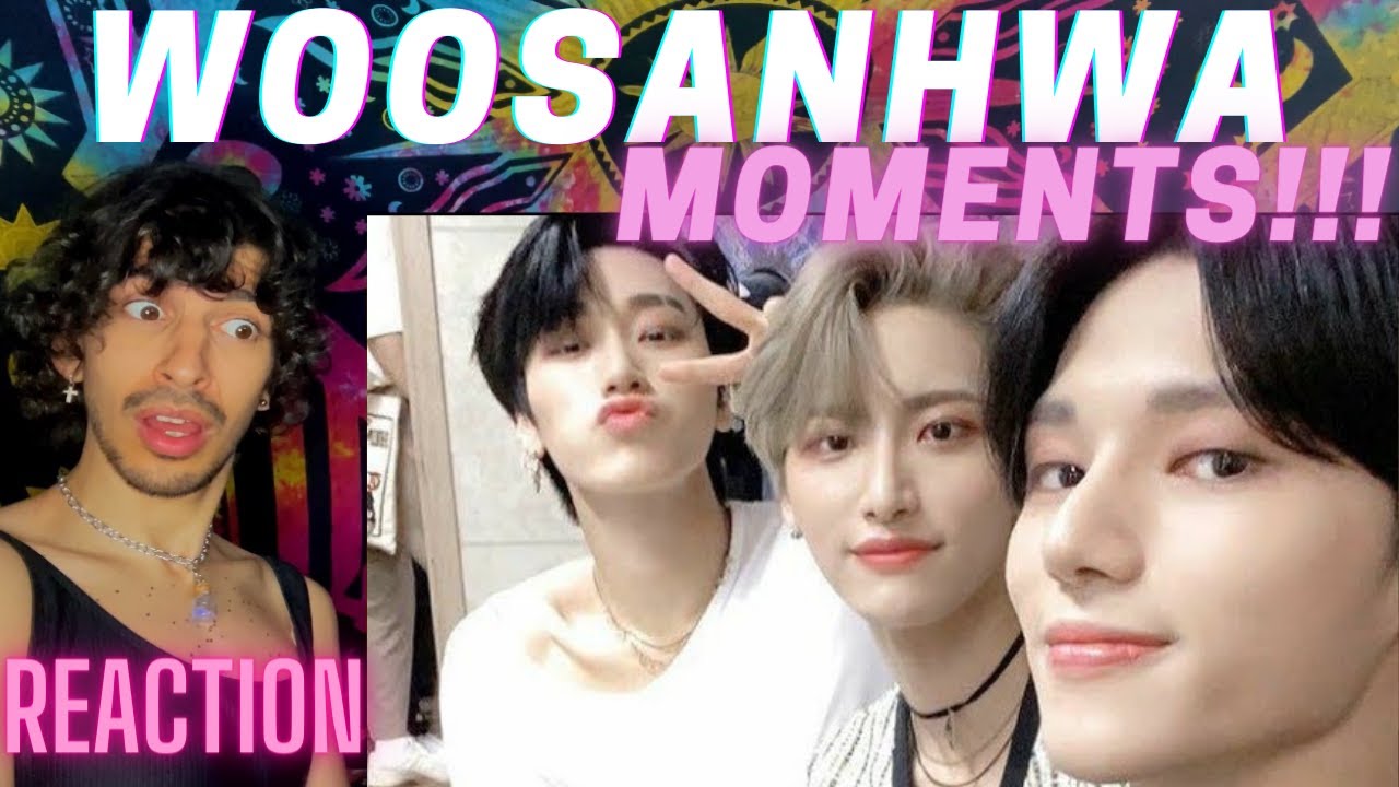 ATEEZ WooSanHwa Moments I think a lot  | REACTION