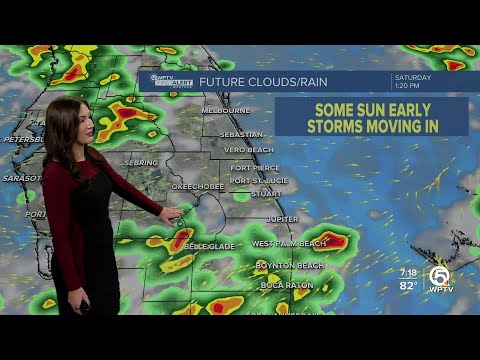 WPTV First Alert Weather Forecast For Evening Of Friday Aug 22 2025