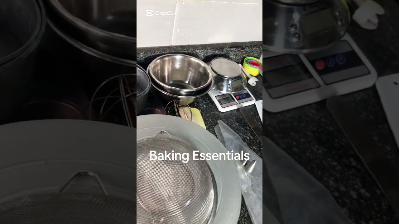 Baking Essentials you need in your home 🏠 