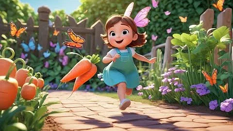 Rosie Rabbit’s Crunchy Carrot | Cute Bunny Song for Kids | Fun Nursery Rhyme