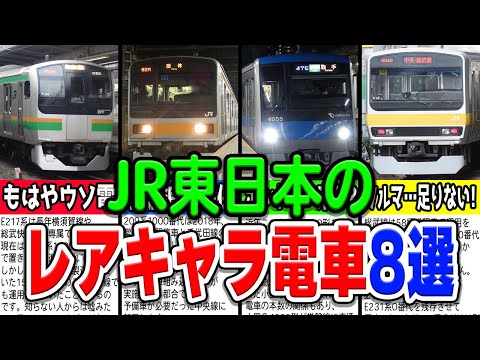 JR東日本で珍しいレアキャラの電車、各線にどんな電車がある?厳選8種類紹介