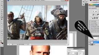 How to make Assassin's Creed Face Swap effect using photoshop CS5-HD screenshot 4