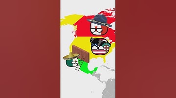 USA - Mexican border in a nutshell #countryballs