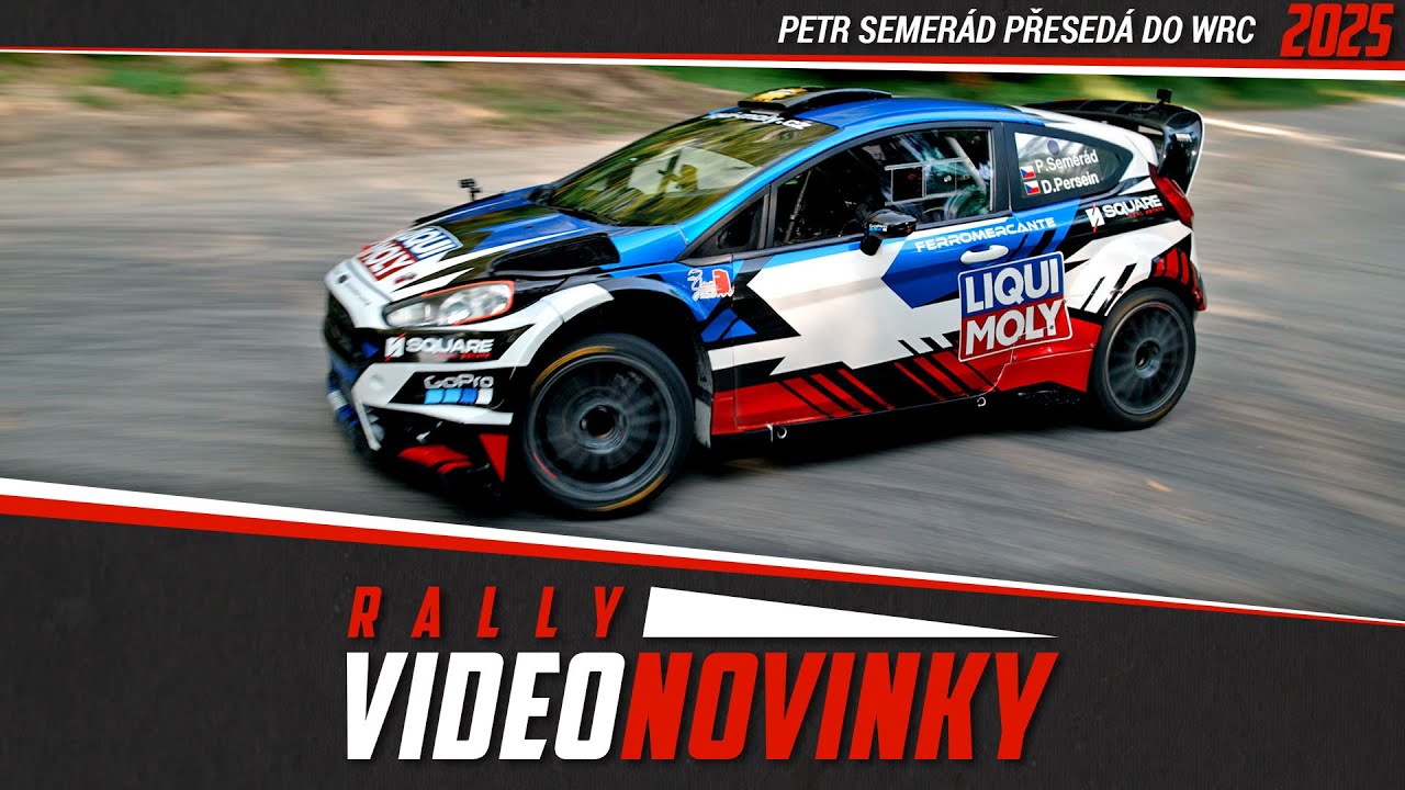 Petr Semerád přesedá do WRC - 🎥⁣ VIDEONOVINKY