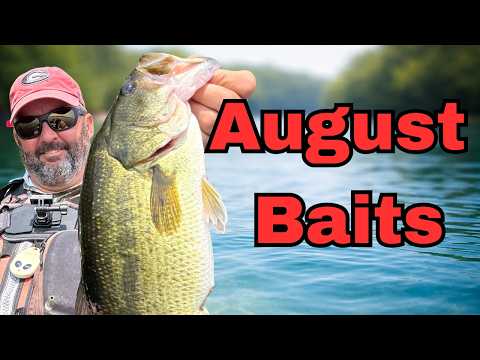 5 Go To Bass Fishing Baits for August
