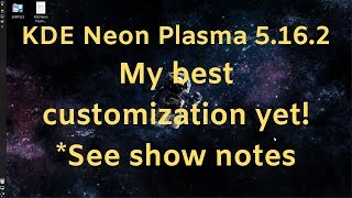 KDE Neon Plasma - 지금까지 제가 만든 최고의 커스터마이징! *쇼 노트 보기 (클릭하여 더 보기) screenshot 4