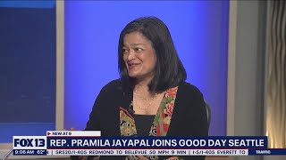 Rep. Pramila Jayapal joins Good Day Seattle screenshot 1