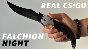 REAL CS:GO KNIVES - FALCHION - Night - KNIFY