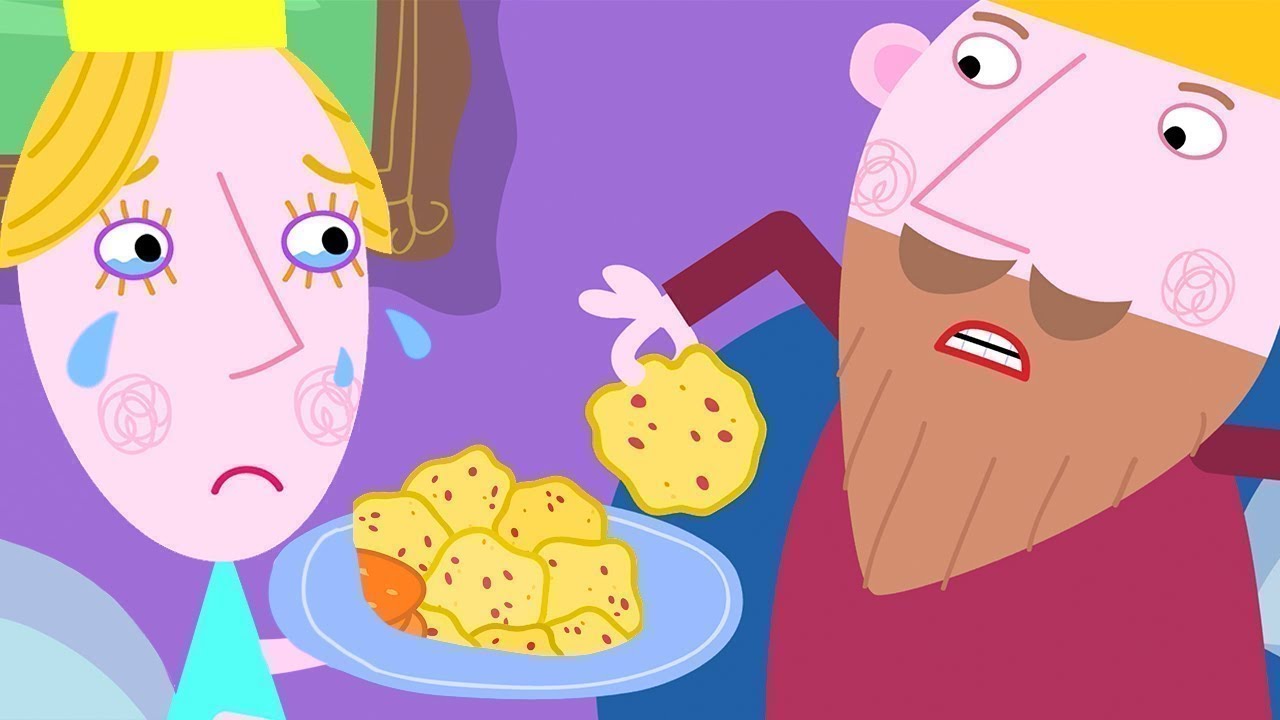 ben and holly's little kingdom  the queen bakes cakes