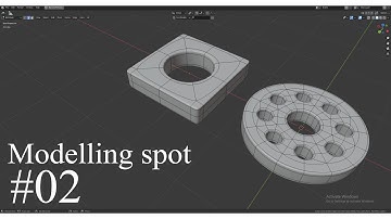 Modelling spot #02 | Blender 2.82