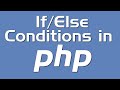Ifelse and conditions in php