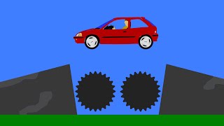 Extreme Car Destruction - Crazy Car Crashes Phun Algodoo screenshot 3