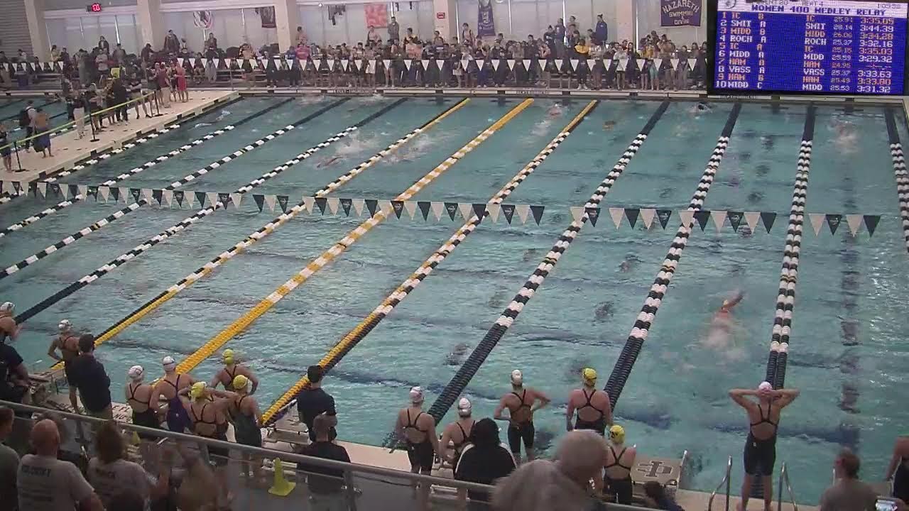 2023 Ithaca College Bomber Invitational- Day 2 Swimming Stream