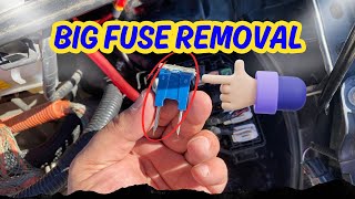 How to remove a STUCK BIG 100 amp fuse, the EASY WAY! by RANDOMFIX 2,365 views 2 months ago 18 minutes