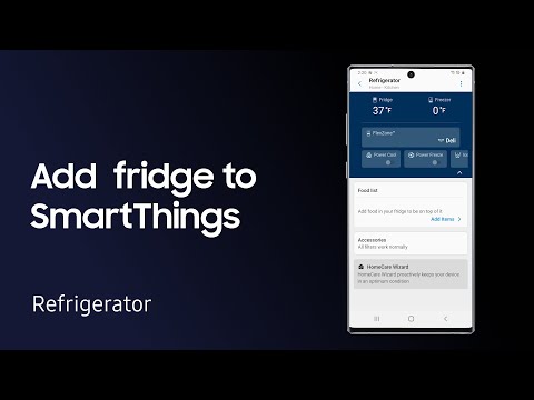 Connect your fridge to SmartThings to manage and update | Samsung US