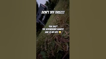 My Tactical Screwdriver tried to kill me! A Cautionary Tale 😂 #shorts #skills #fail #humor #fyp #yt