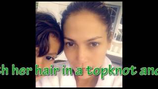 See J  Lo's Beautiful Makeup Free, Pre Show Selfie screenshot 4