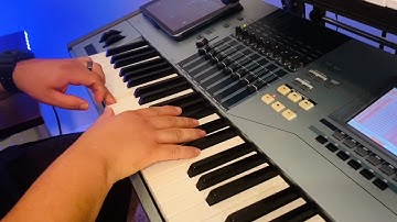 Yamaha Motif XS8 sequencer jam (Pattern mode)