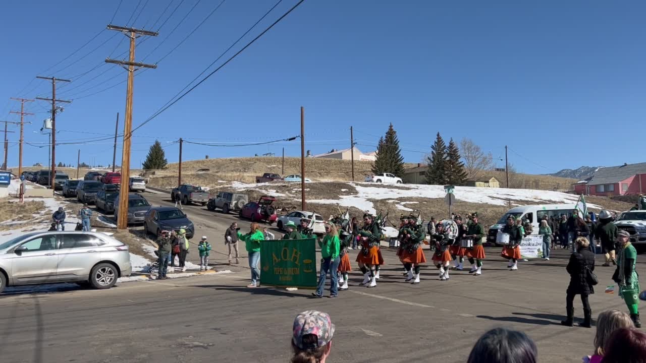 St. Patrick's Day parade is underway in Butte
