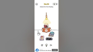 Brain Out No.4 Distract Him From Reading || Answer