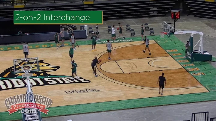Scott Nagy's "2-on-2 Interchange" Basketball Practice Drill!