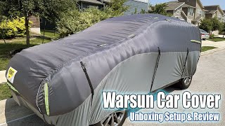 Amazing Warsun All-Weather and Hail Car Cover | Unboxing and Review by Chris Loh 8,237 views 9 months ago 12 minutes, 5 seconds