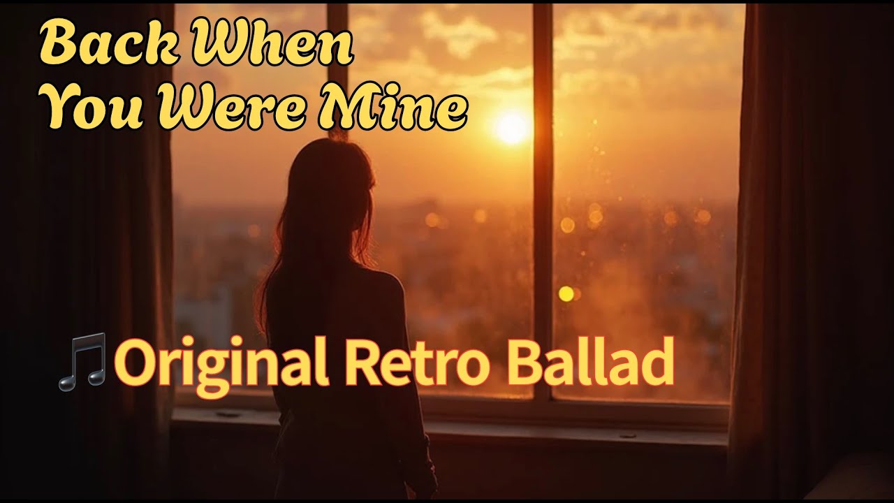 🎵 Back When You Were Mine | Original Retro Pop Ballad | Female Vocal + Lyrics