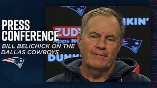 Bill Belichick on the Dallas Cowboys: “I have a ton of respect for what they’ve done” | Patriots