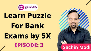 Best Trick to Solve Puzzle Fast in Bank Exams by 5x | Learn with Sachin Modi | India