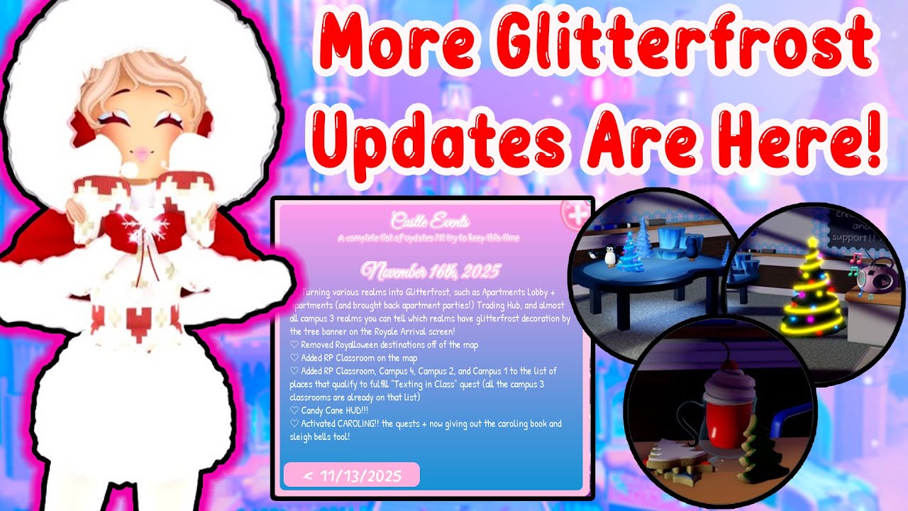 Ещё больше обновлений GLITTERFROST уже здесь. Украшенные миры и ещё больше королевских привилегий